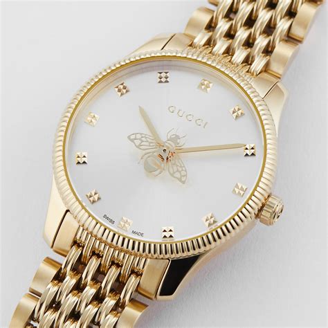 gucci bee watch replica|gucci bee watch ladies.